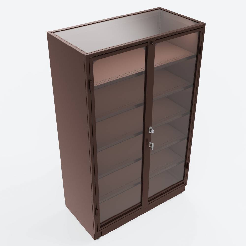 Freestanding Security Display Cabinet