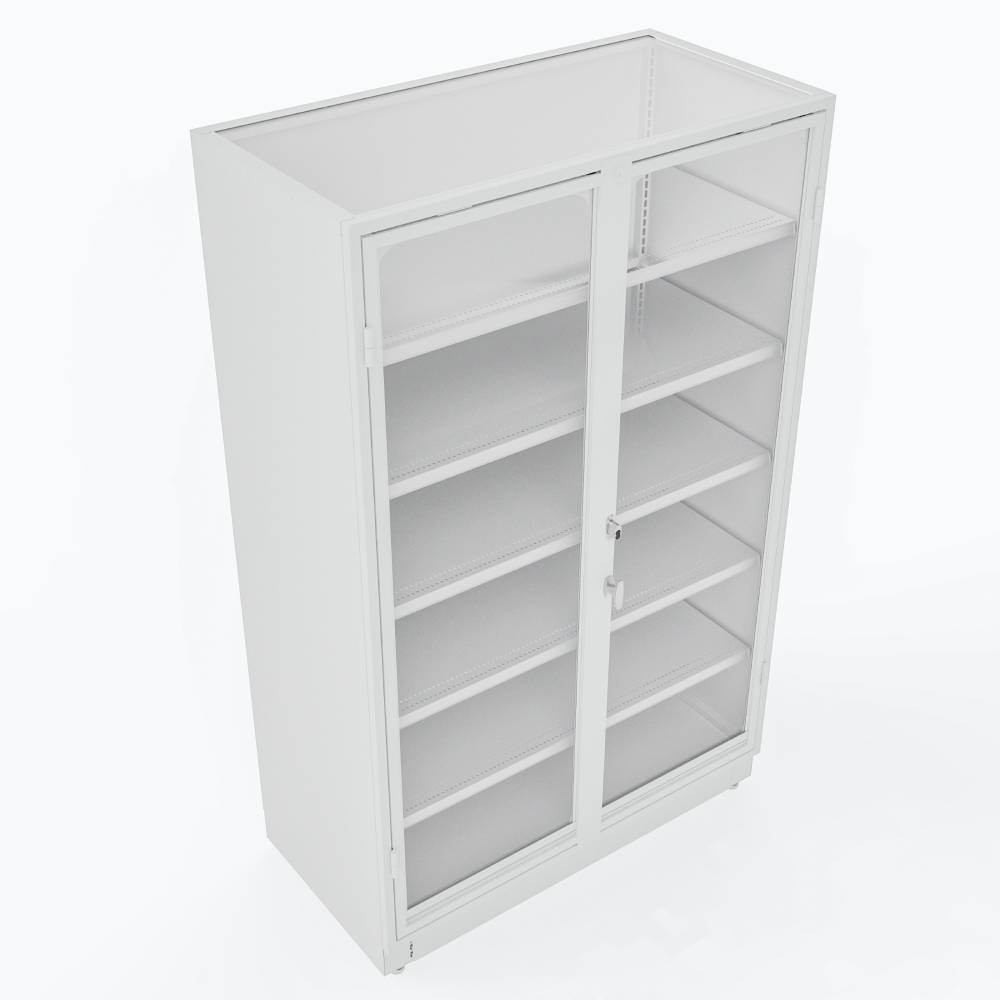 Freestanding Security Display Cabinet