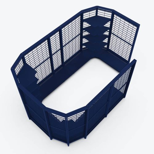 Modular Walk-In Cooler Display Enclosure