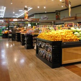 Fruit Shelving Store Display