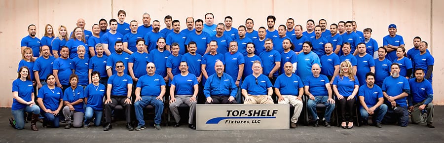 Employees at Top-Shelf Fixtures, LLC. Employees at Top-Shelf Fixtures, LLC.