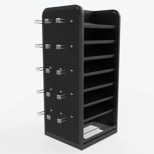 compact front end merchandiser