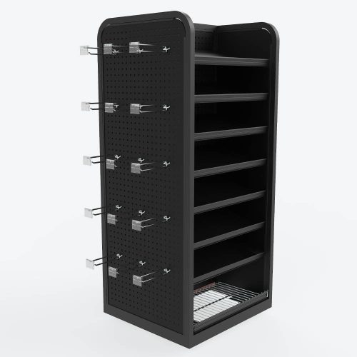 compact front end merchandiser