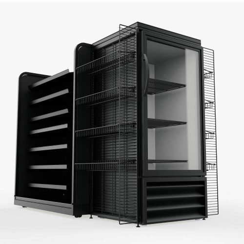 Integrated Cooler Topper & FEM Merchandising System