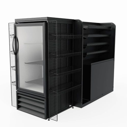 Integrated Cooler Topper & FEM Merchandising System