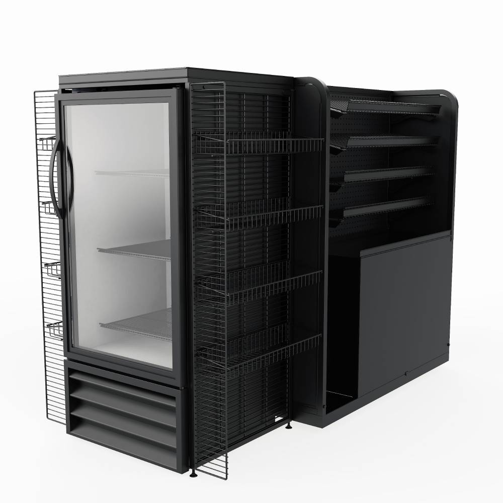 Integrated Cooler Topper & FEM Merchandising System