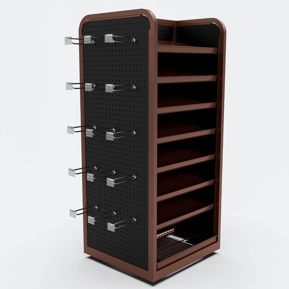 compact front end merchandiser