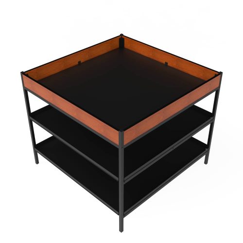 Premium Solid Tiered Grag-&-Go Bin