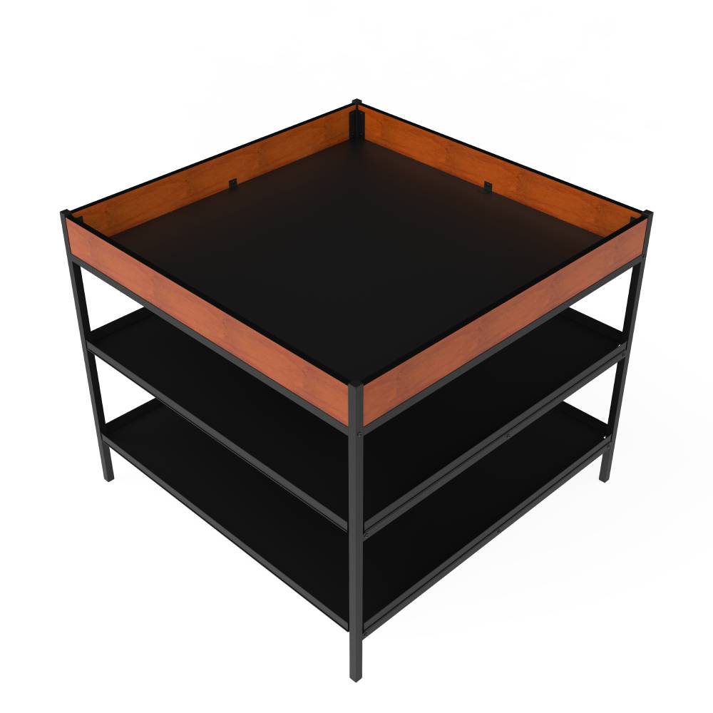 Premium Solid Tiered Grag-&-Go Bin