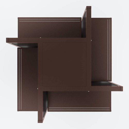 4-WAY with Slat Wall