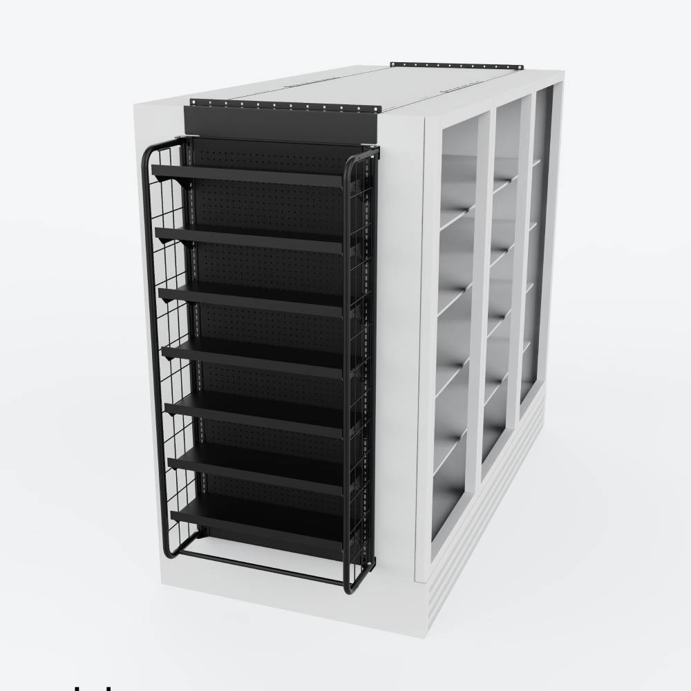 Refrigerated Case Saddle Rack