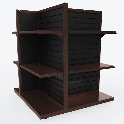 4-WAY with Slat Wall