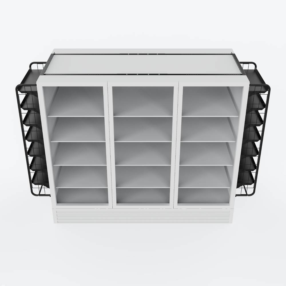 Refrigerated Case Saddle Rack