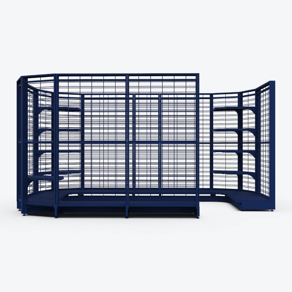 Modular Walk-In Cooler Display Enclosure