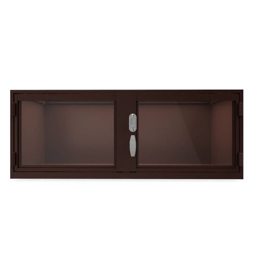 Locking Wine Display Cabinet