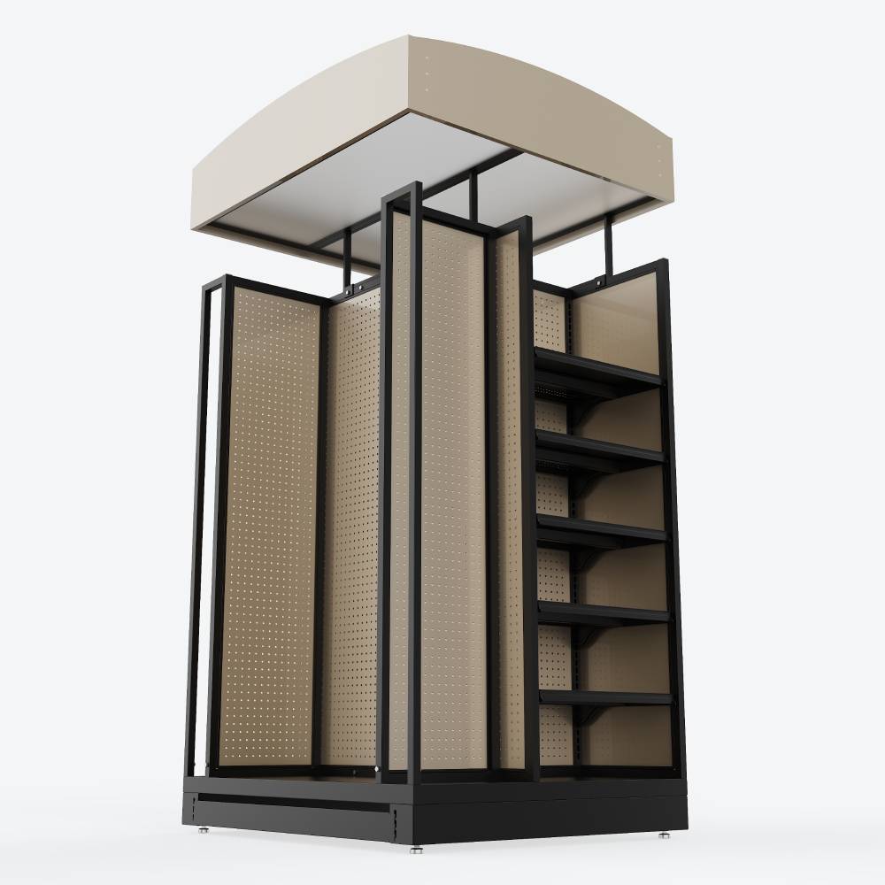 customizable branded endcap display
