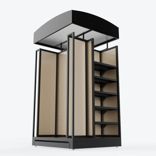 customizable branded endcap display